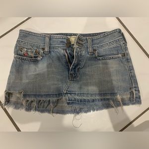 Vintage Y2K Abercrombie & Fitch Mini Skirt